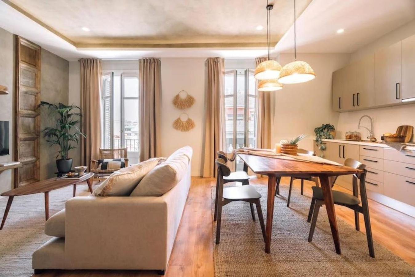 Salonga - 1 Bedroom And Balcony In Eixample Esquerra Barcelona Bagian luar foto